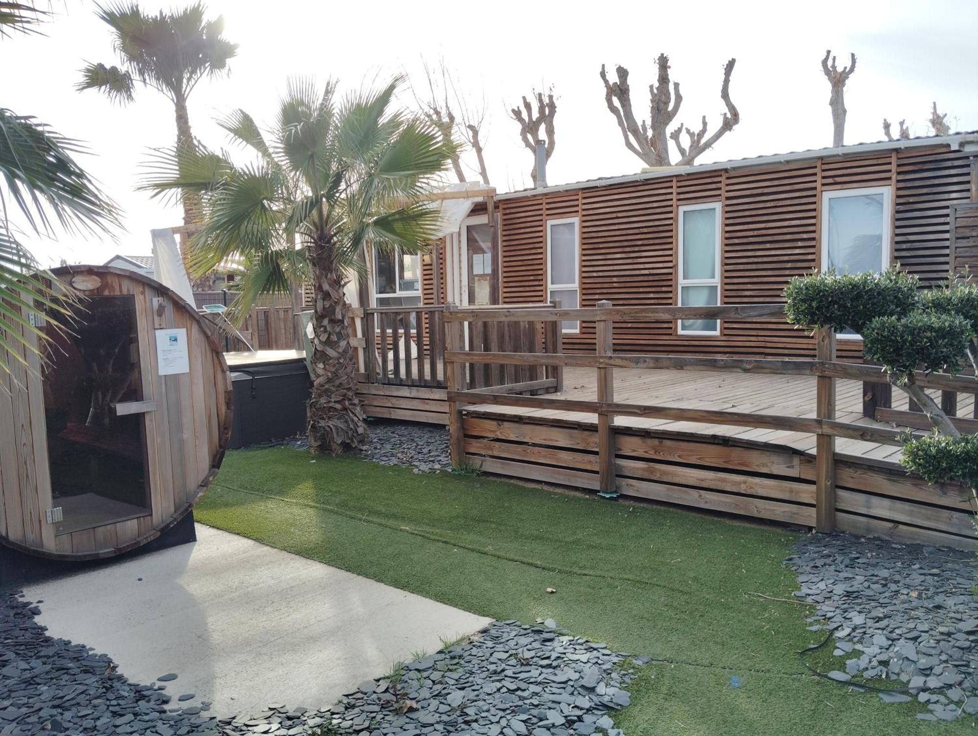 Mobil Home 6 Personnes Valras Plage Extérieur photo